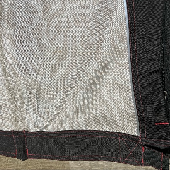 Harley Davidson Women’s Motorcycle Jacket Black PINK TRIBAL Graphic XL Y2K READ - Picture 6 of 10